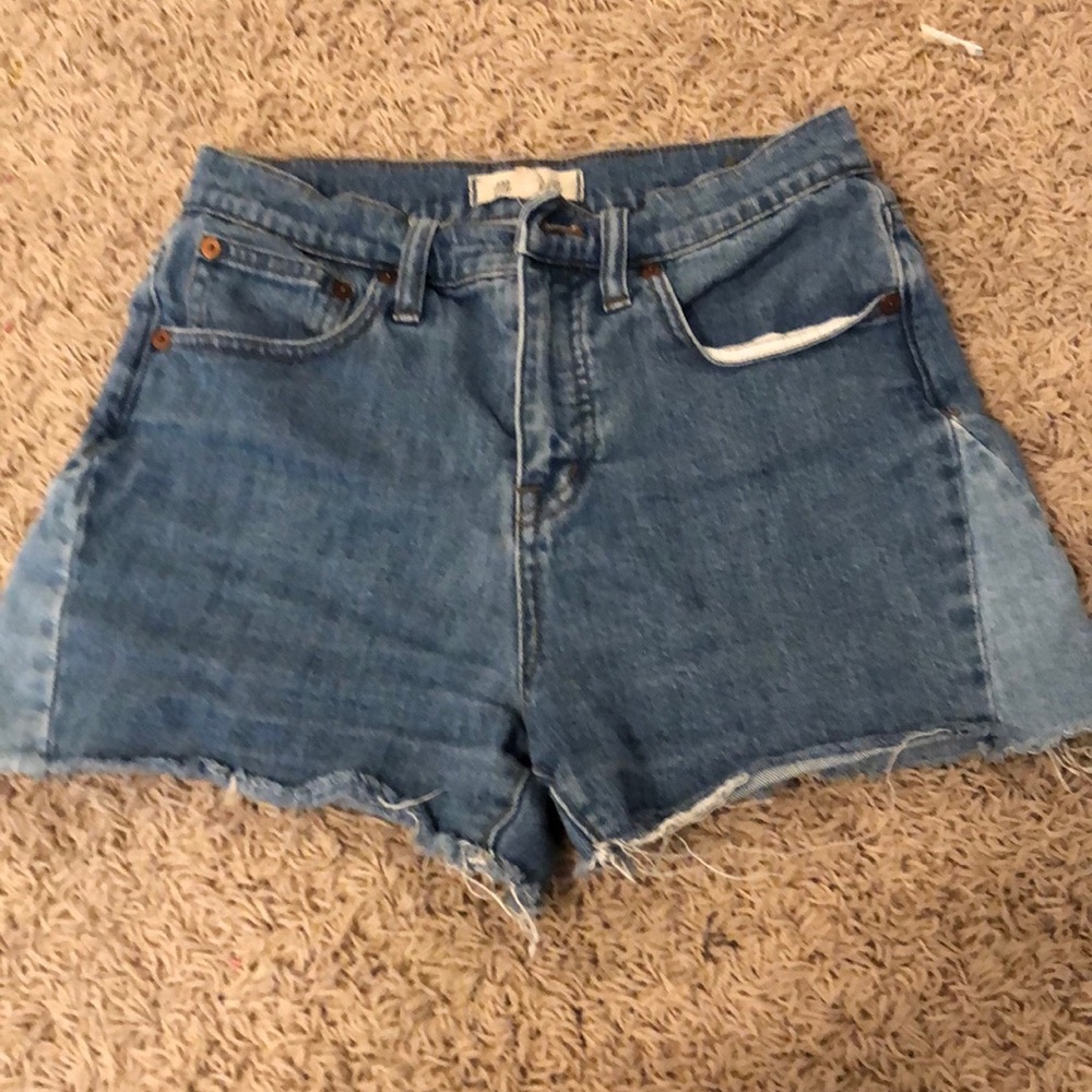 MADEWELL DENIM SHORTS!!! (HIGHWAISTED)